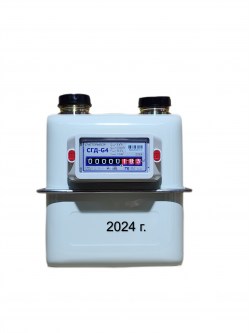 Счетчик газа СГД-G4ТК с термокорректором (вход газа левый, 110мм, резьба 1 1/4") г. Орёл 2024 год выпуска Тверь